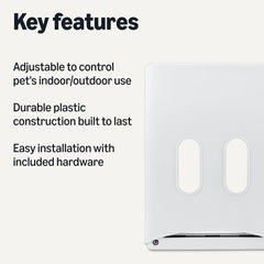 Amazon Basics easy-install kit demonstrating quick, tool-free setup