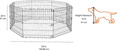 Amazon Basics eight-panel connection shows versatile shapes for rooms or play areas