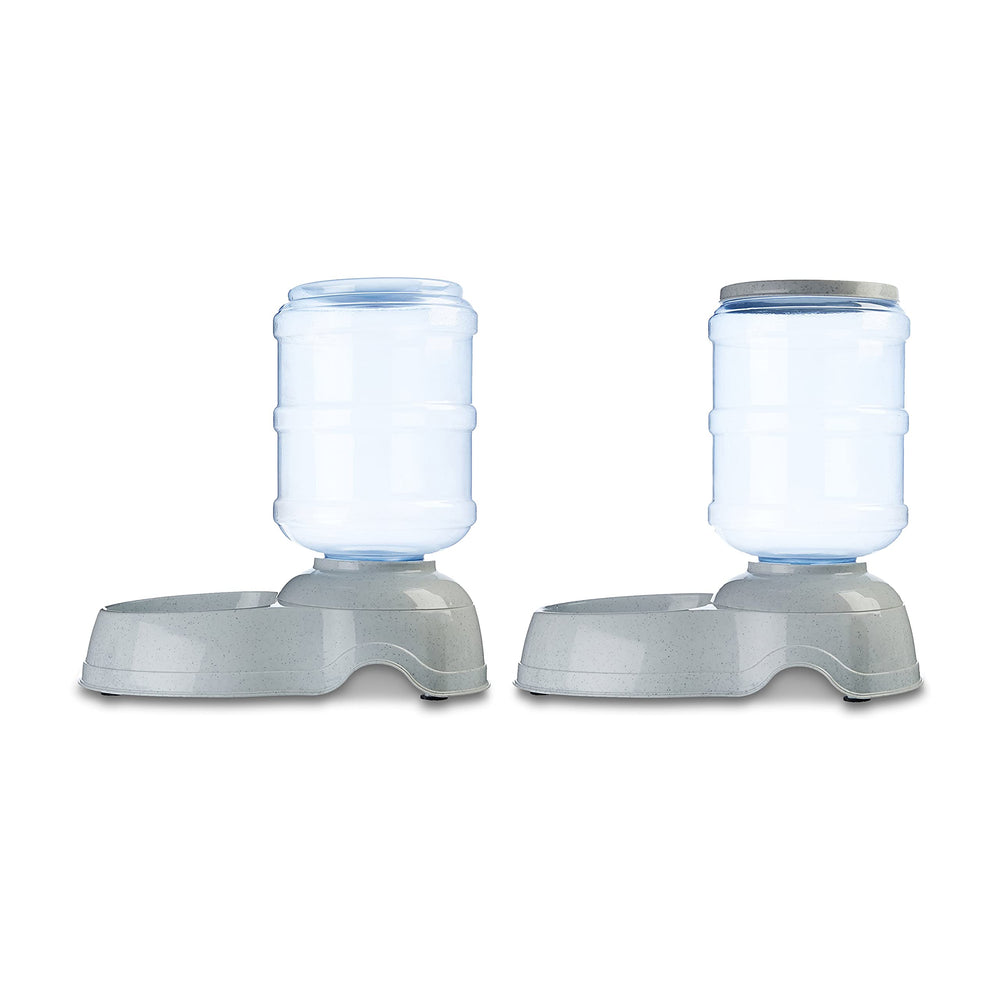 Amazon Basics extra-wide entry for effortless filling and reduced spills