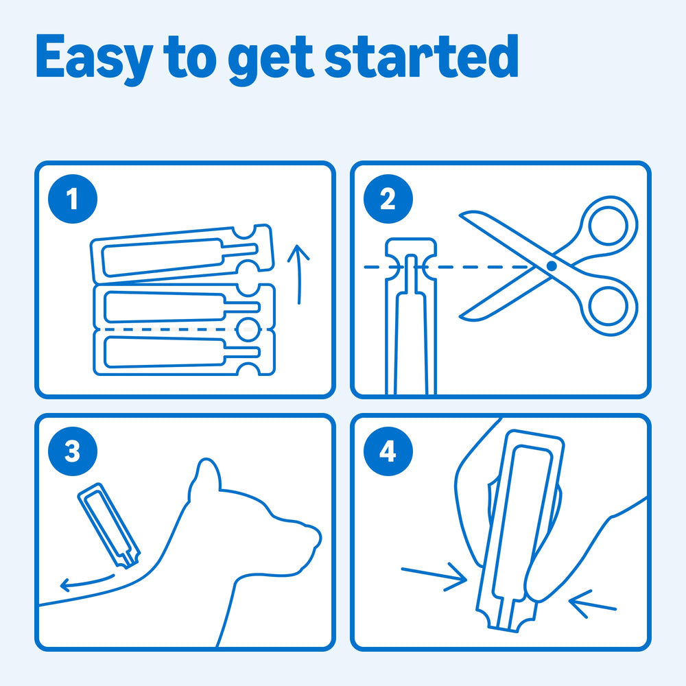 Targets flea eggs and larvae to disrupt the life cycle.