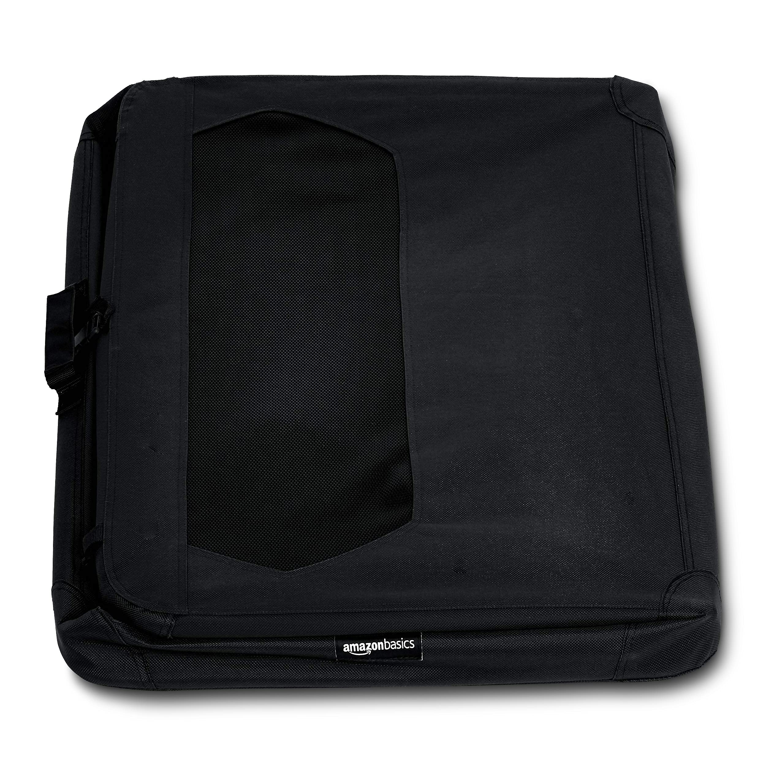 Amazon Basics fold-flat design helps storage when the crate isn't in use