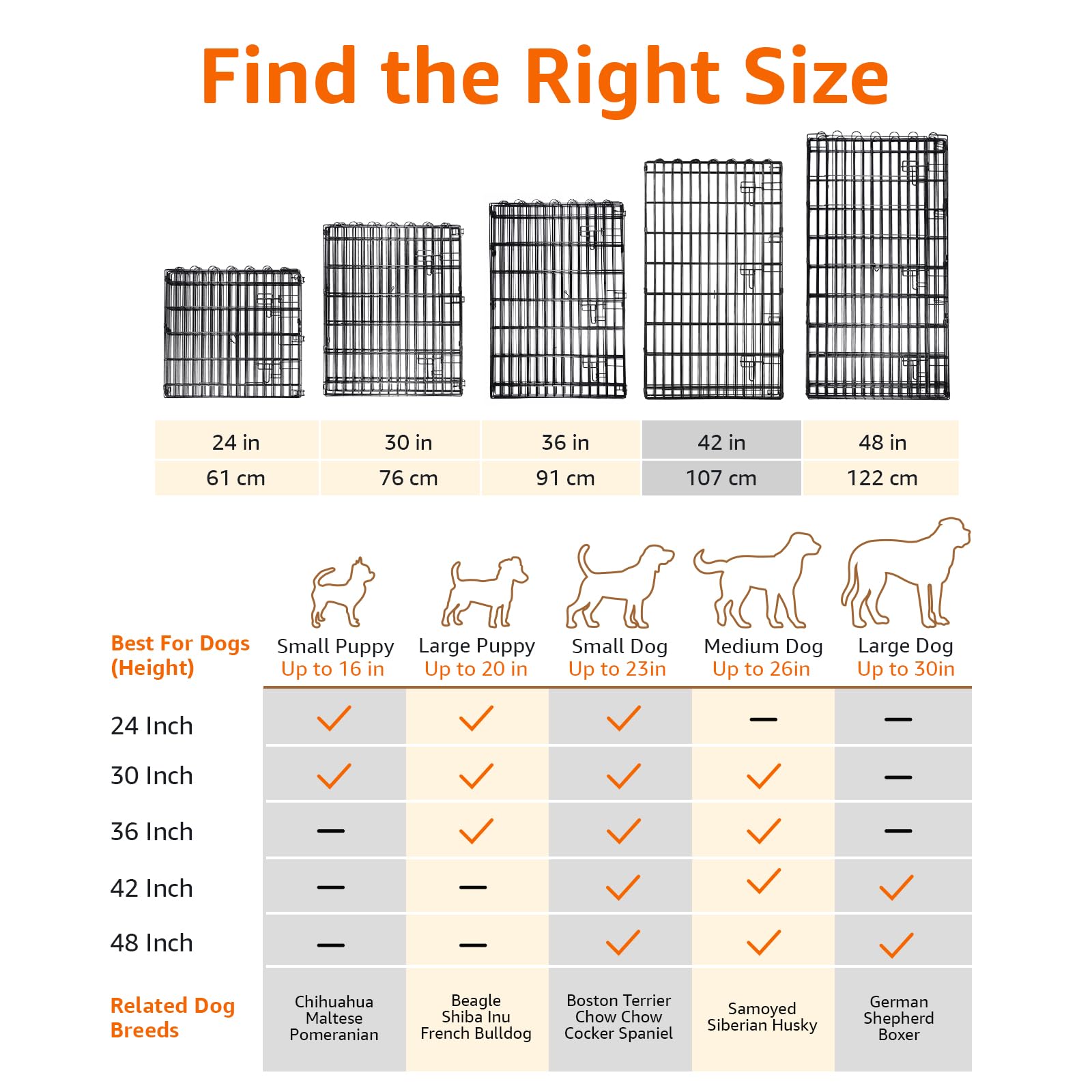 Amazon Basics ground anchors keep the dog pen stable on outdoor surfaces.