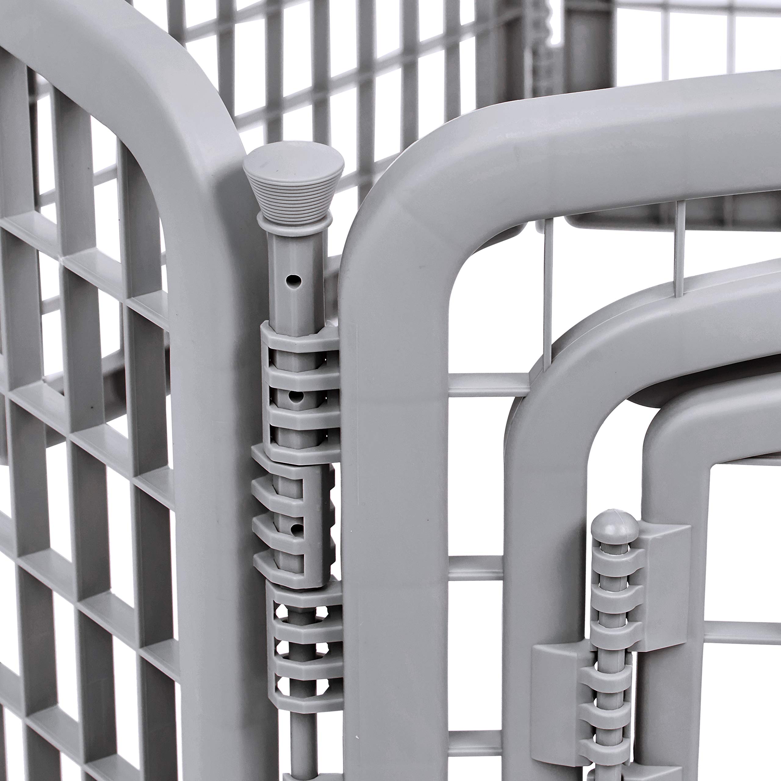 Amazon Basics indoor-outdoor pet pen use for small dogs and similar pets.