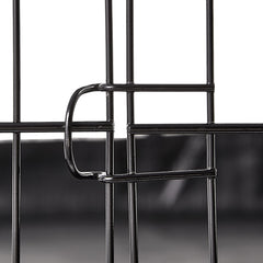 Amazon Basics iron-wire-frame provides secure containment and durable structure.