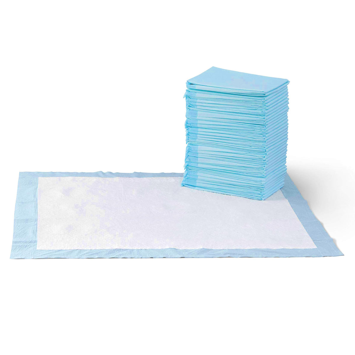 Amazon Basics leak-proof dog pad pack shot for mess-free puppy training sessions