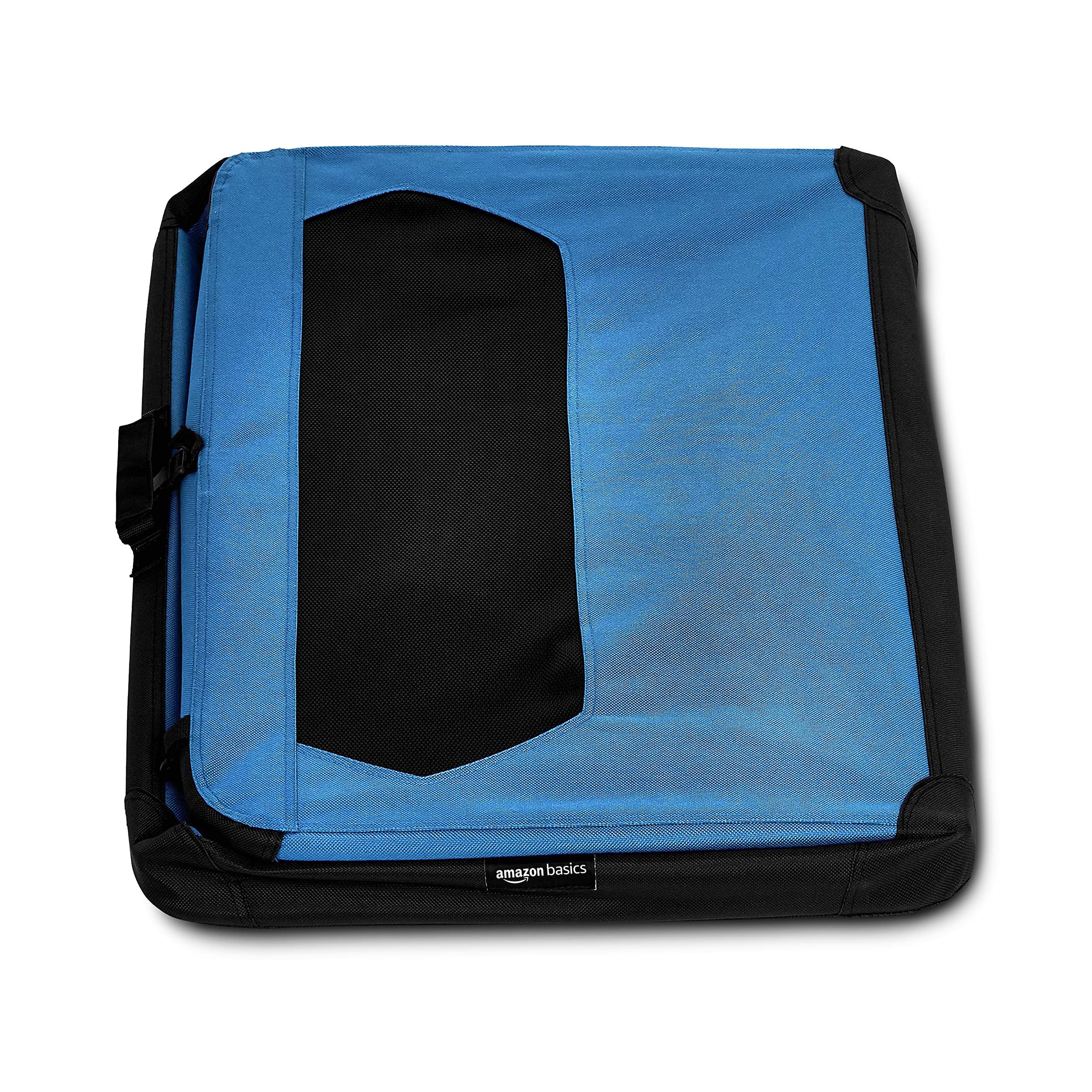 Amazon Basics fleece pad is machine washable for easy cleaning.
