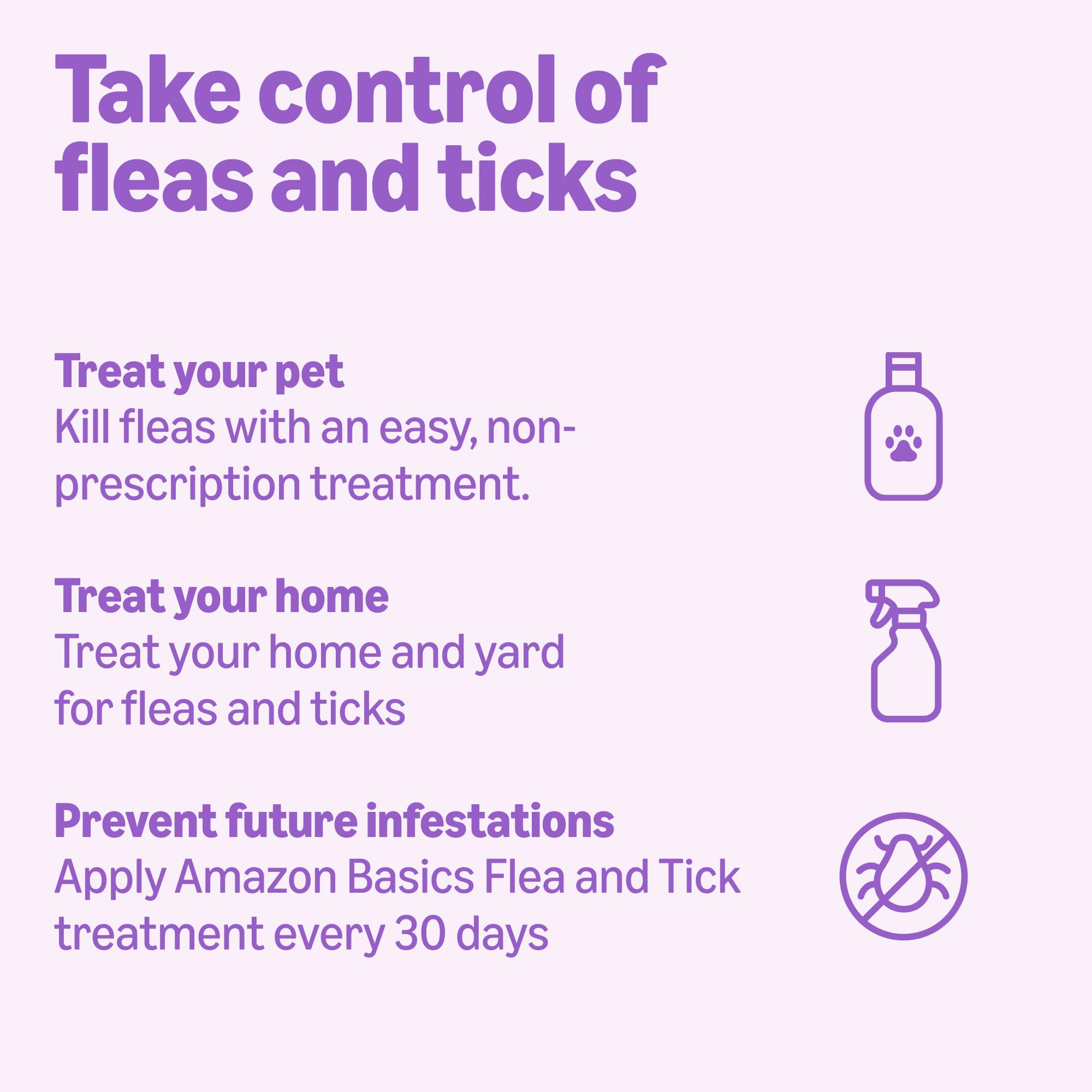 Packaging may vary, but Amazon Basics flea and tick treatment remains the same.