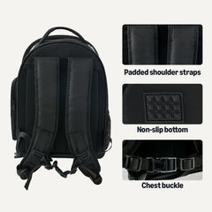 Amazon Basics safety leash clip inside the carrier helps prevent escapes during travel.