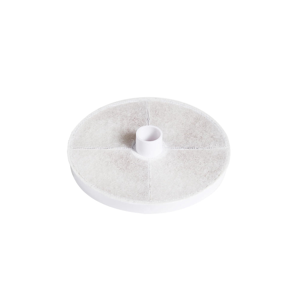 Amazon Basics pet fountain stainless steel compatibility for easy filter replacement.