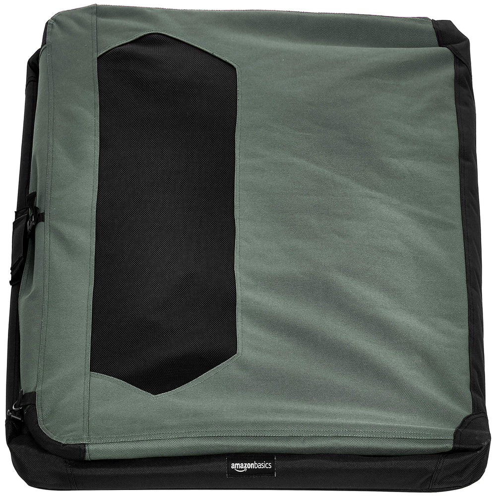 Amazon Basics soft fleece pad is removable and machine washable for easy cleaning