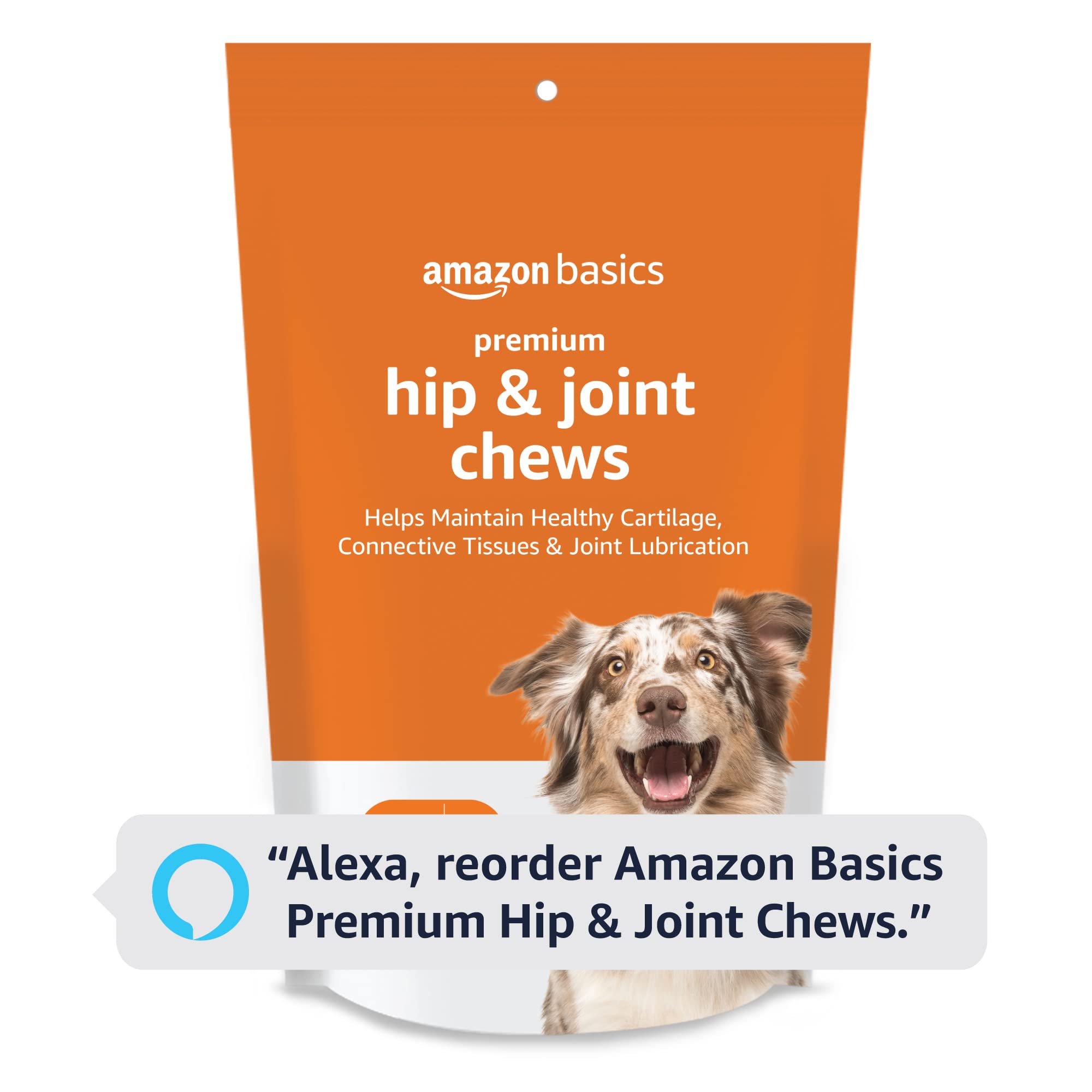 Amazon Basics dog chews shared by family during playtime.