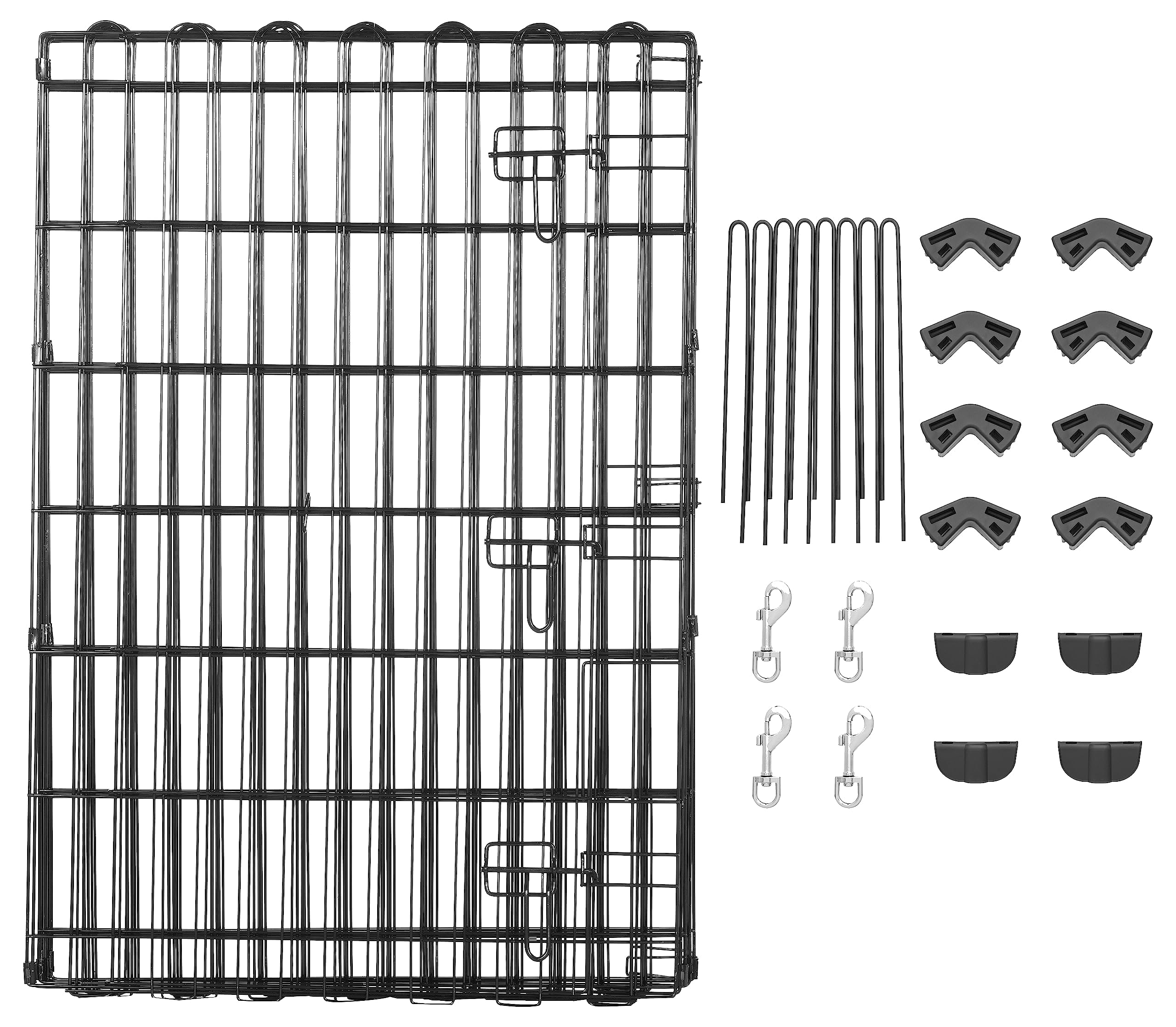 Amazon Basics rustproof iron-wire finish withstands outdoor use during play