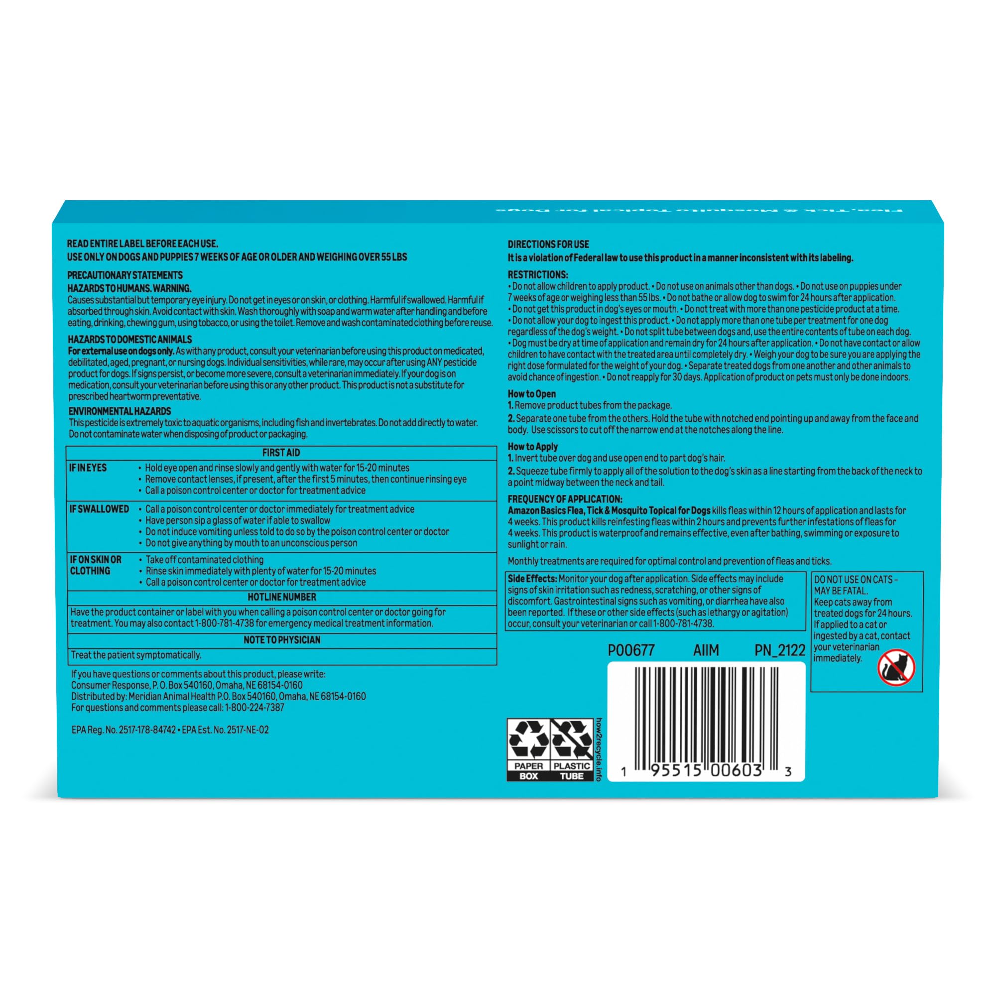 Amazon Basics packaging variation image emphasizes item quality remains the same.