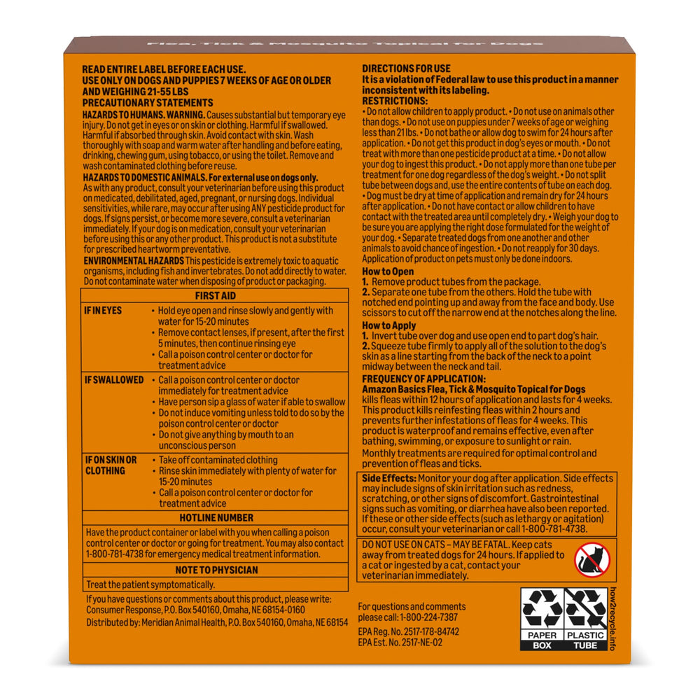 Amazon Basics emphasizes safety and quality in dog protection.