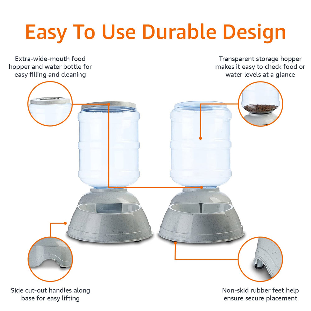 Amazon Basics side-cut-out handles for easy lifting and moving