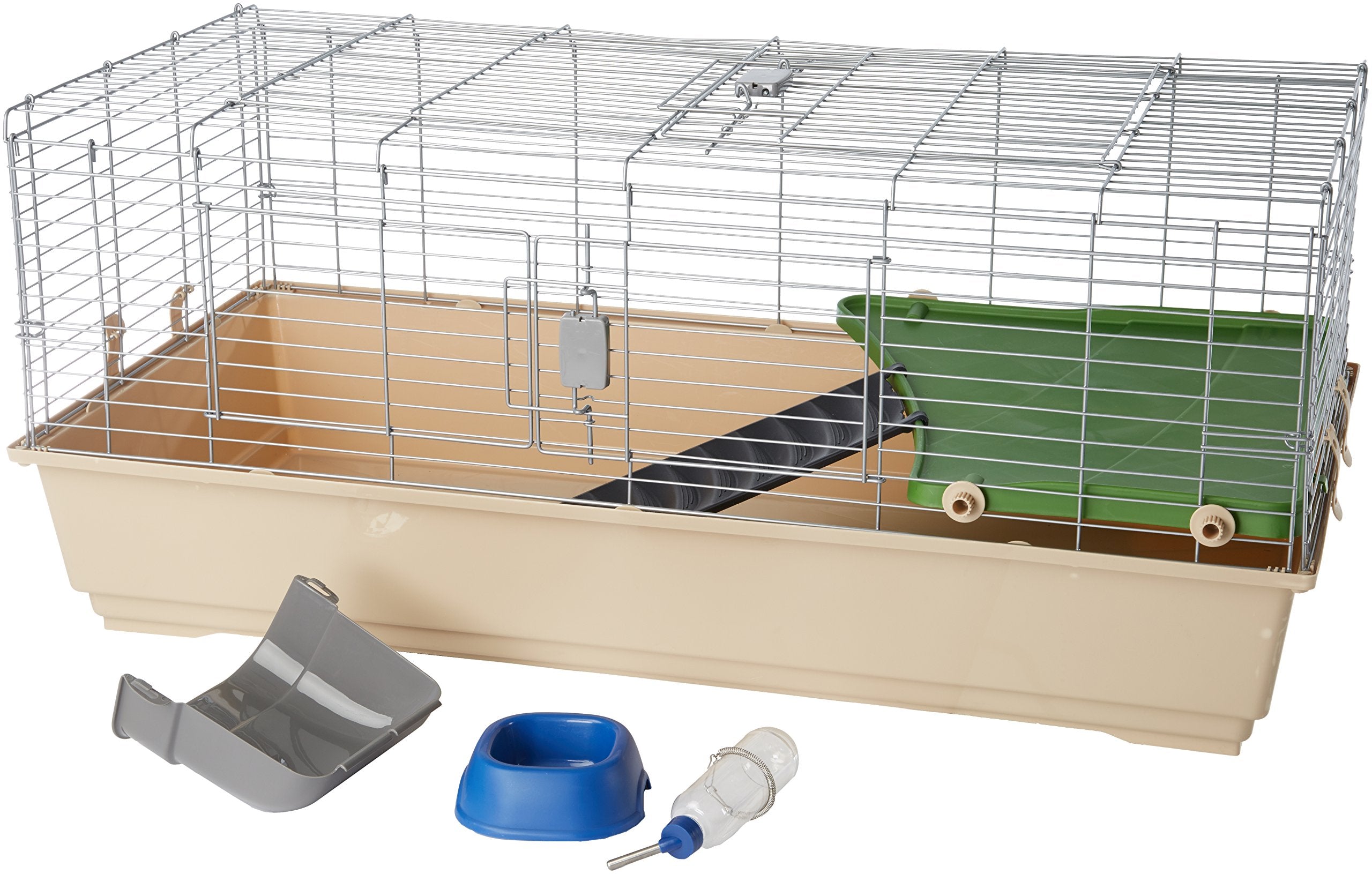 Amazon Basics habitat with durable iron frame and sturdy base for daily use.
