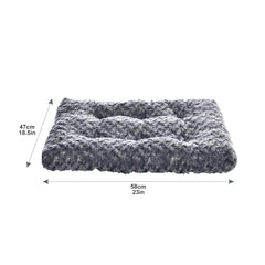 Amazon Basics crate pad is machine washable for easy cleaning