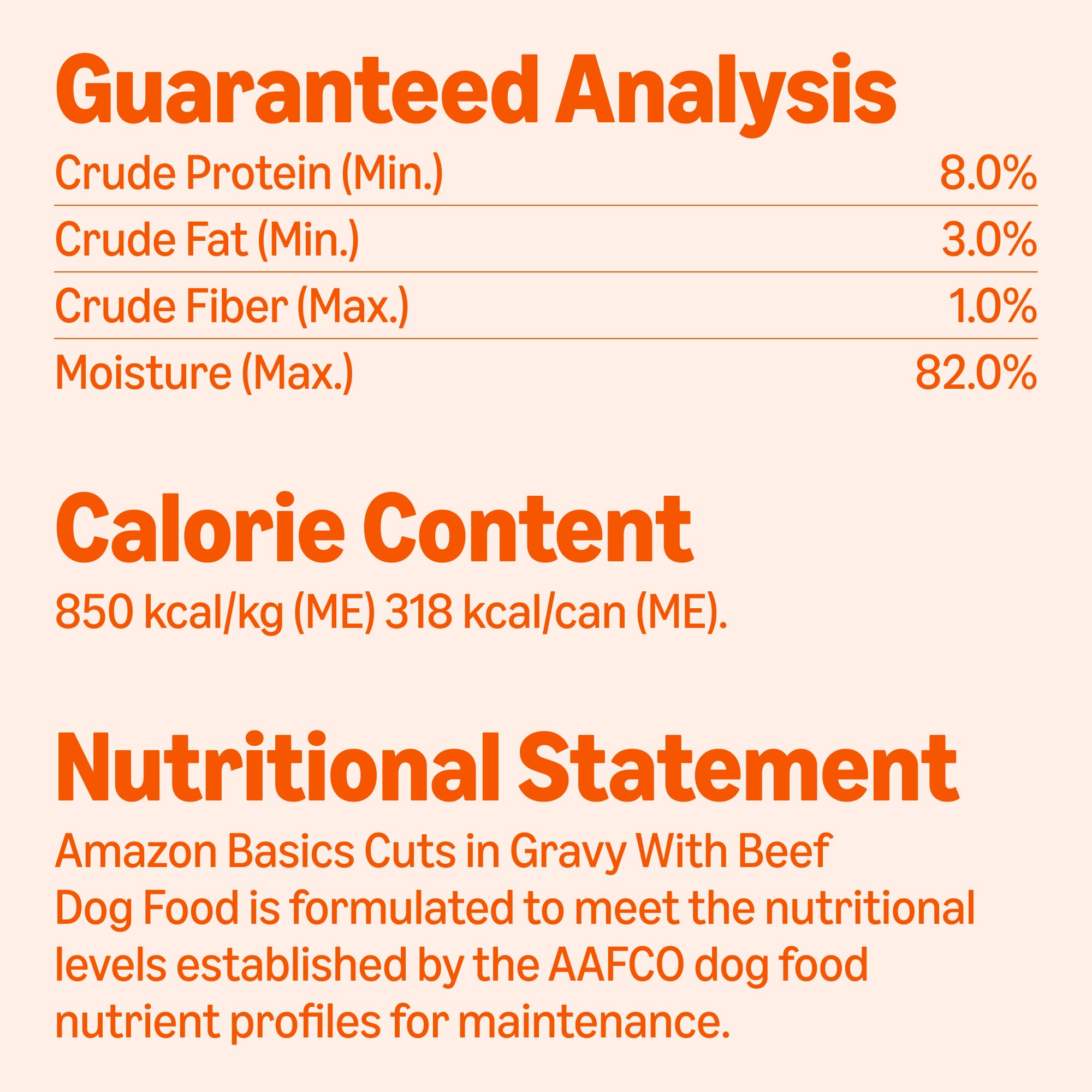 Amazon Basics 13.2 oz cans ready to serve at room temp