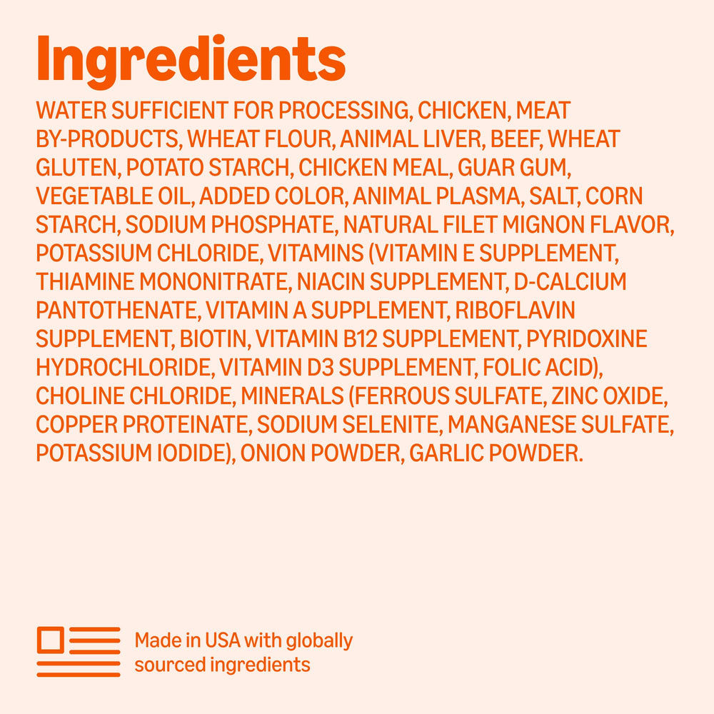 Boxed 12-pack of 13.2 oz cans for Amazon Basics wet dog food
