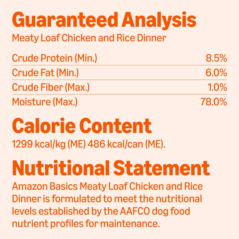 Amazon Basics variety-pack packaging shows mix of flavors for dogs.