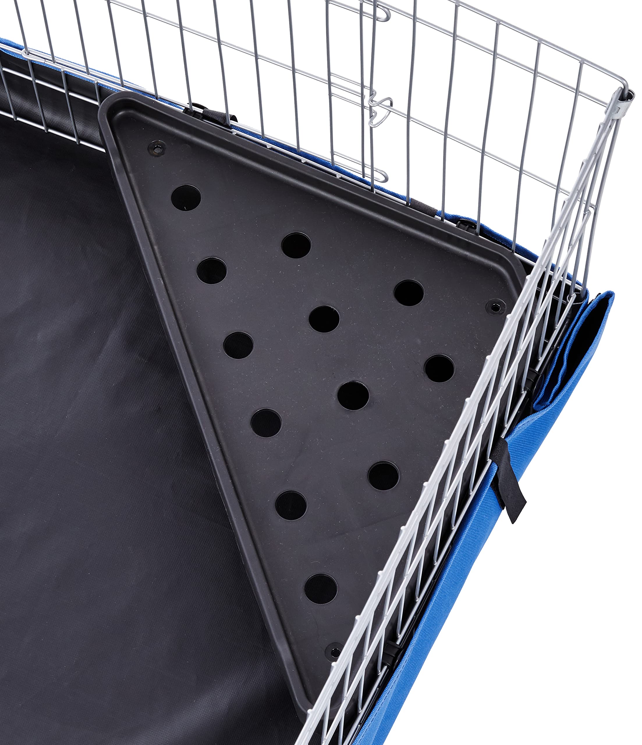 Amazon Basics habitat features textured surface for small animal paw comfort.