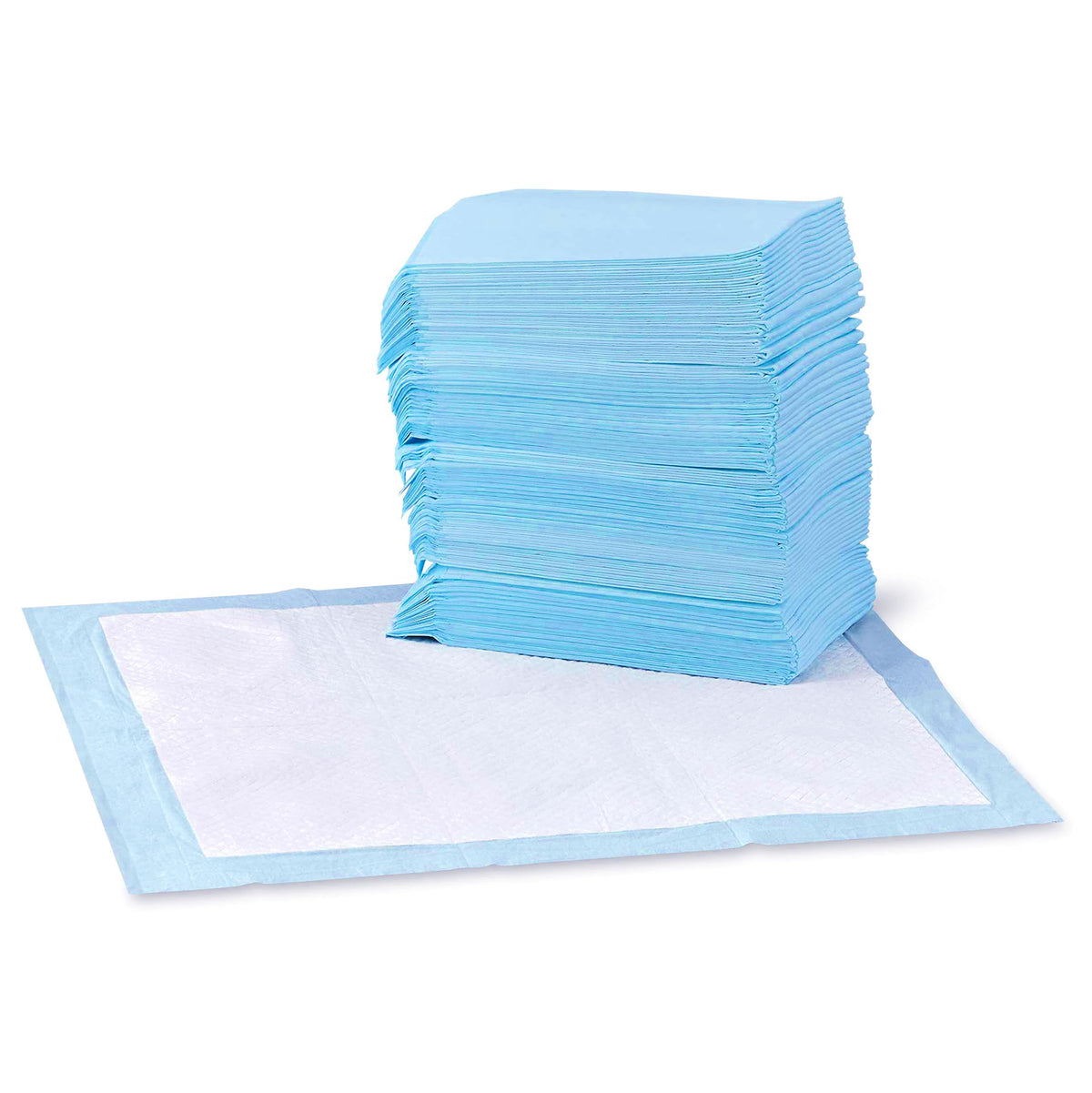 Amazon Basics pee pad with quick-dry surface for fast cleanup