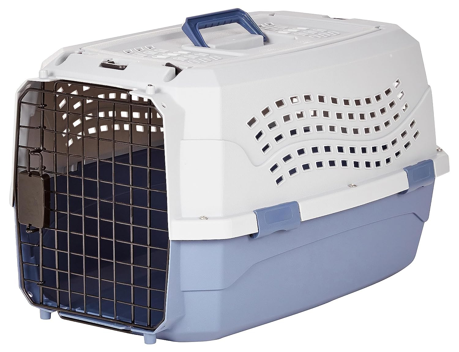 Amazon Basics pet carrier front-entry design for easy access and comfort for cats or small dogs