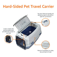 Amazon Basics carrier ventilation on sides, top, and back promotes airflow