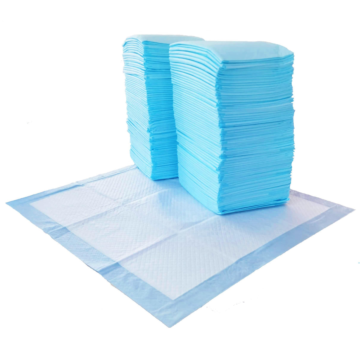 Amazon Basics scented puppy pee pad with 5-layer protection for training sessions.