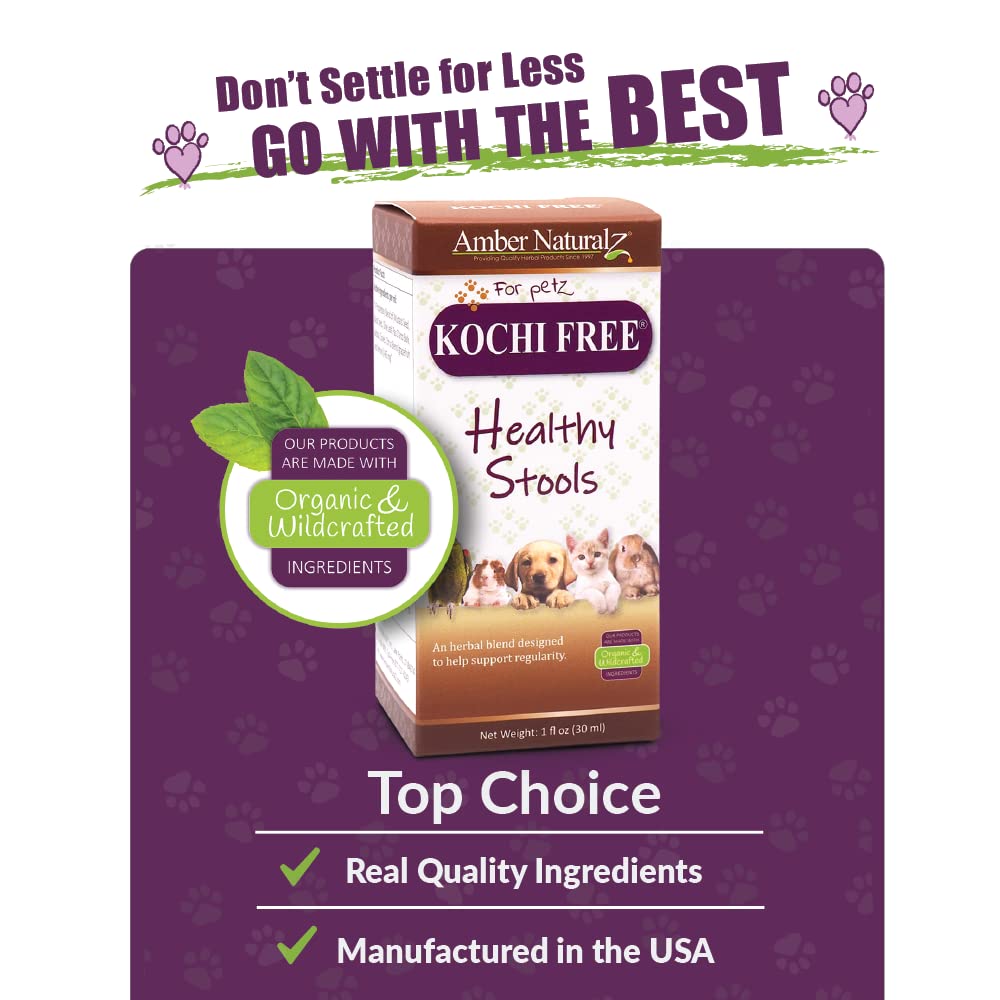 Amber NaturalZ Kochi Free herbal blend in a bowl ready to use.