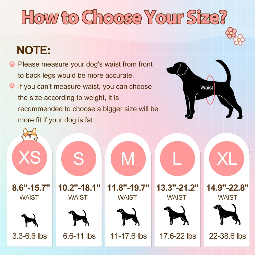 Ambreview dog diapers show strong absorption for quick urine containment.
