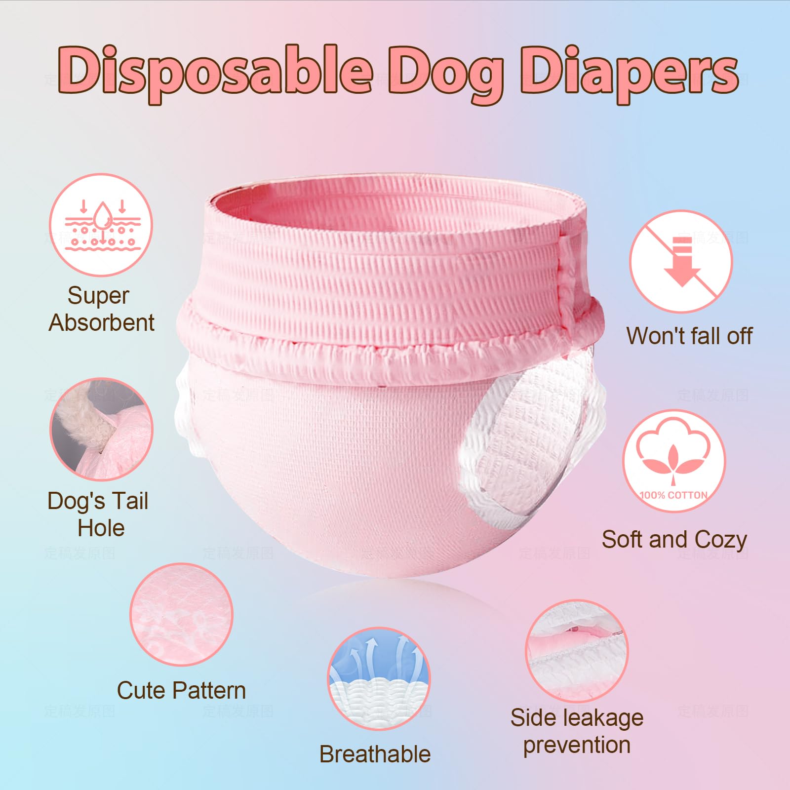 Ambreview soft nonwoven fabric provides breathable comfort.