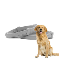 AMDEIUR large dog flea collar with soft fit for all-day comfort.