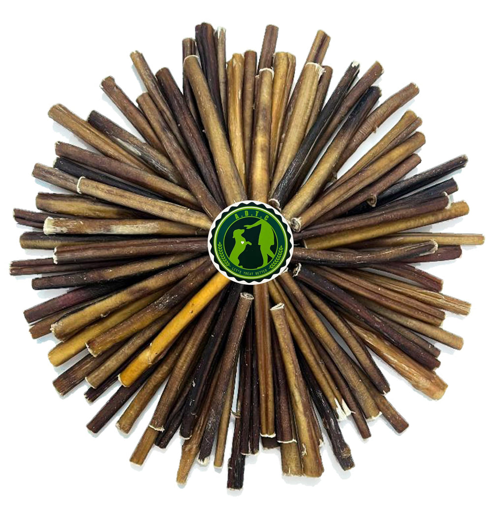 American Dog Treat Company bully sticks promote dental health through chewing