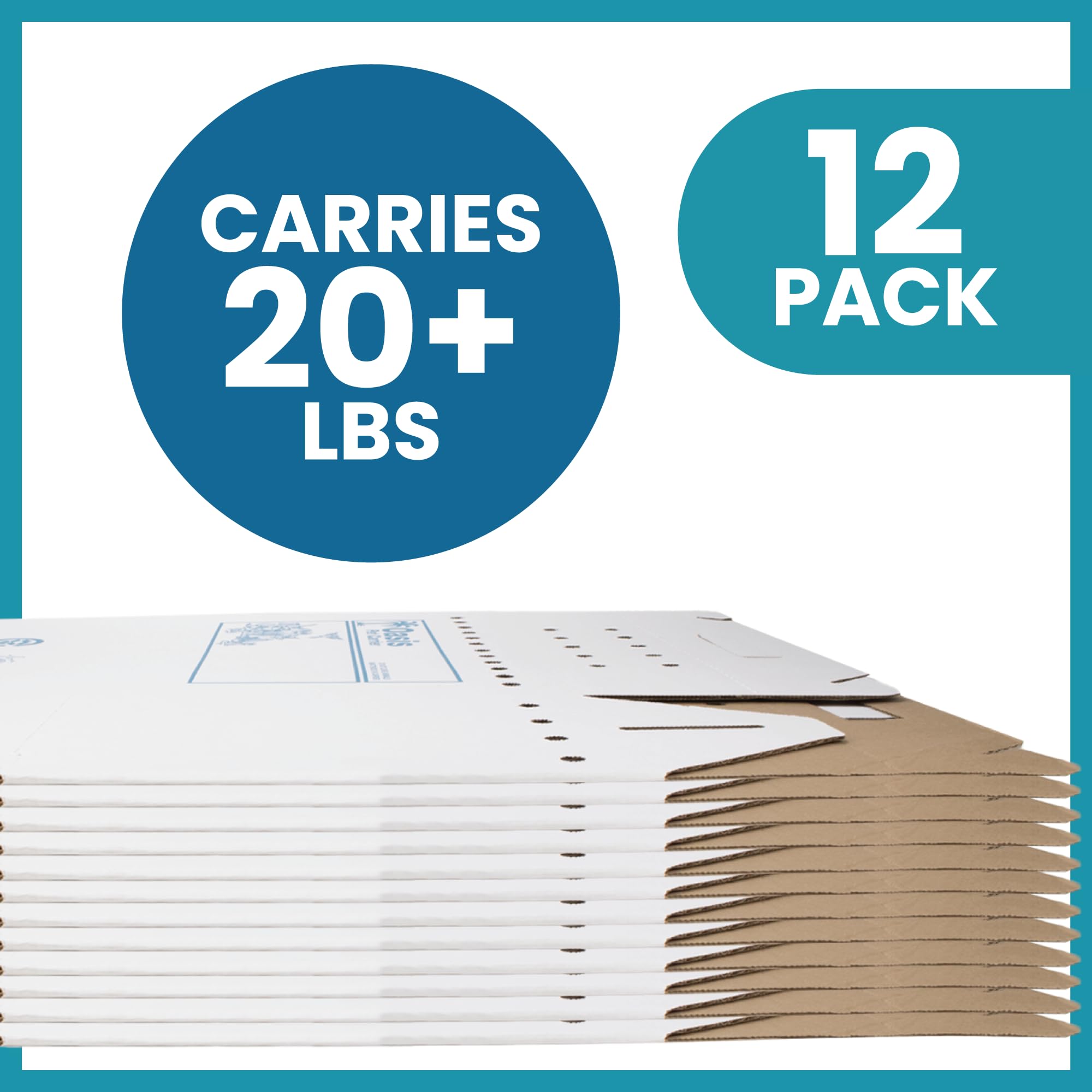 American Health Service carrier with reinforced handle for easy carrying.