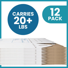 American Health Service carrier with reinforced handle for easy carrying.