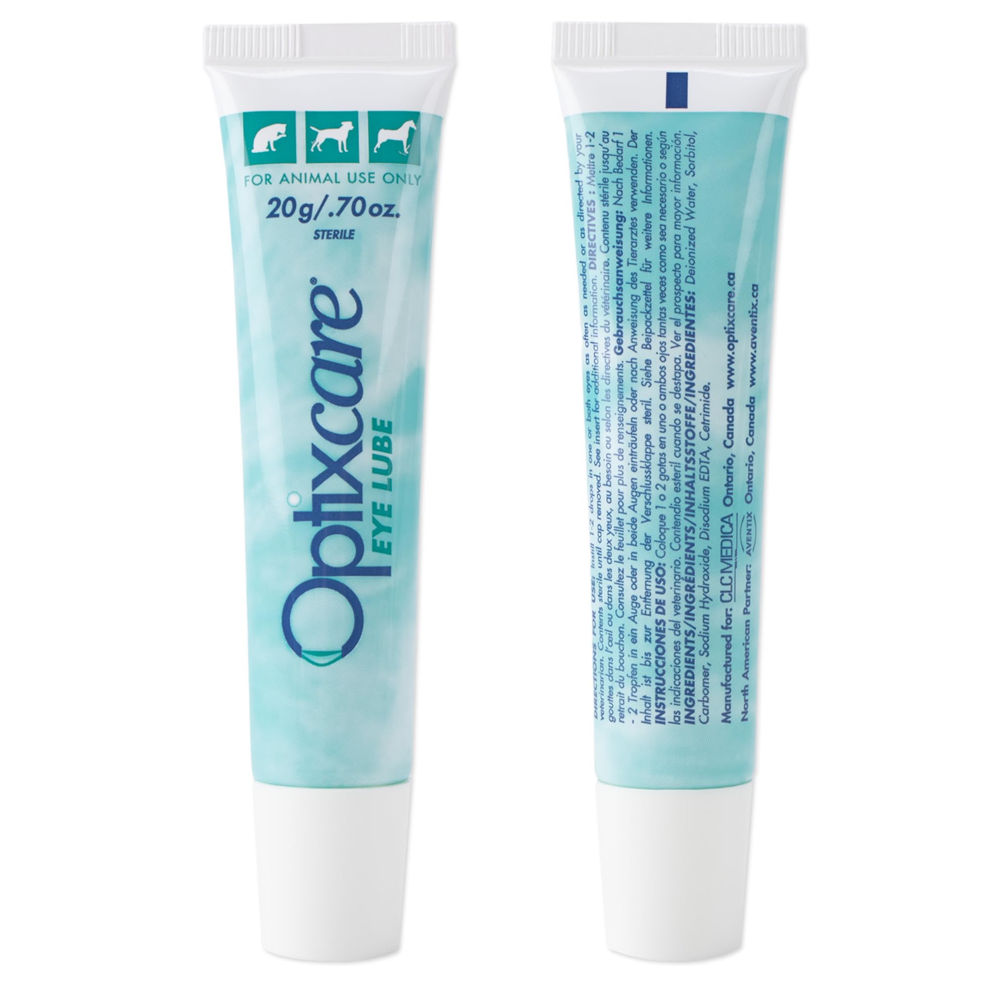 American Health Service eye lube dropper provides quick, gentle relief for pets