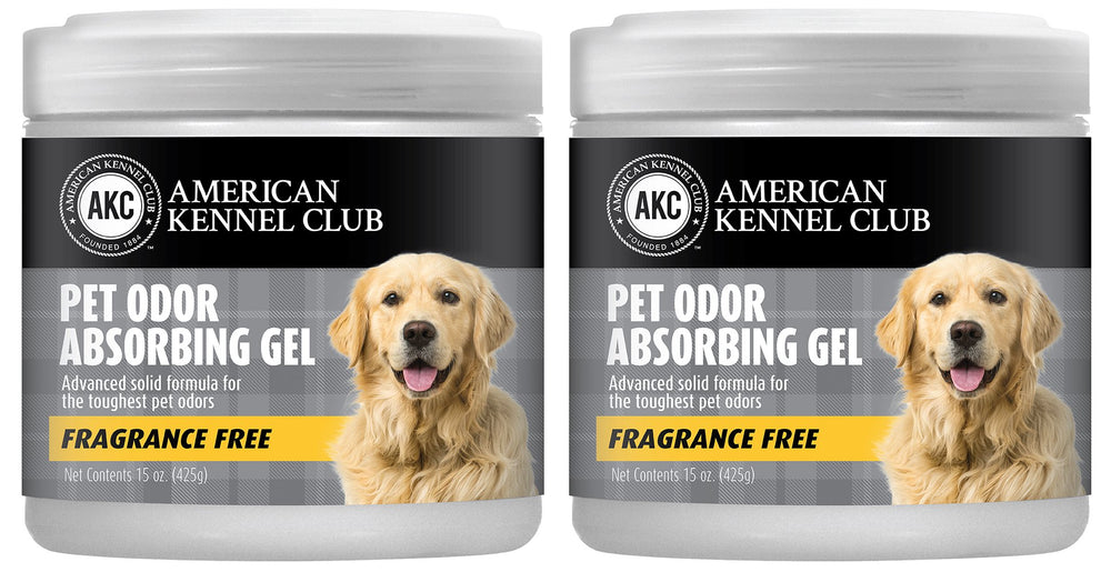 American Kennel Club Smells Begone 2-pack on display for pet odor control