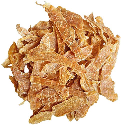 American Paws chicken jerky train-reward piece ready for quick breaks during play.