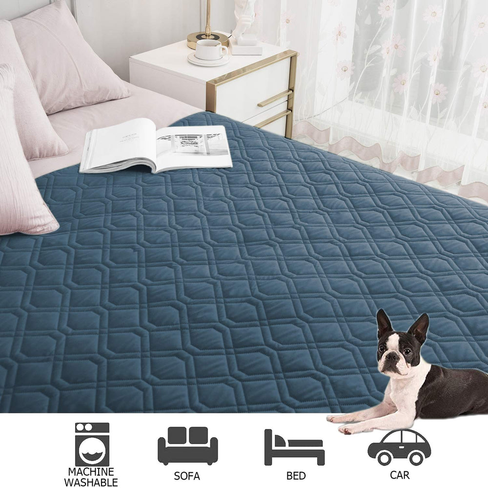 Ameritex bed and sofa protector guarding upholstery from fur