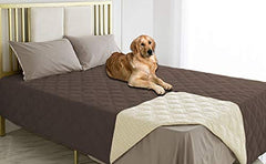 Ameritex dog bed cover with soft fleece texture for cozy naps.