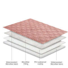 Ameritex dog cover on furniture during naps keeps surfaces clean.