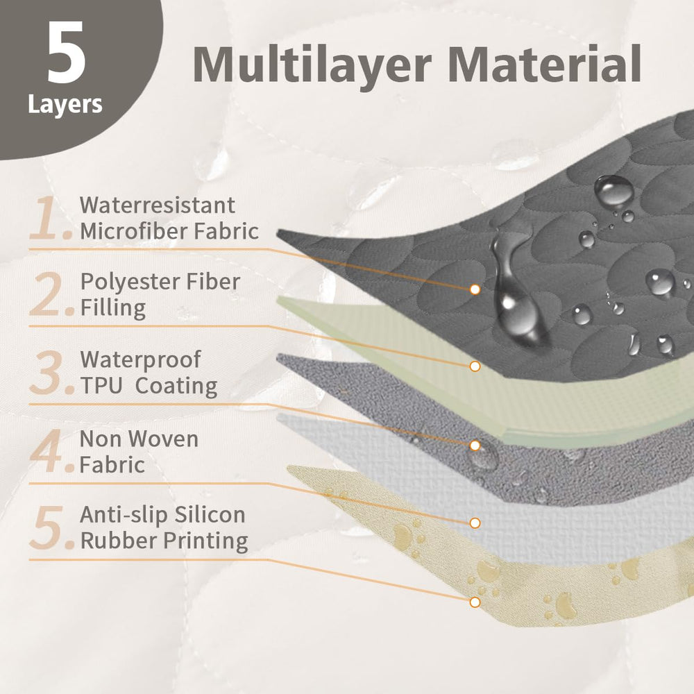 Ameritex machine-washable cover for quick cleaning after messes