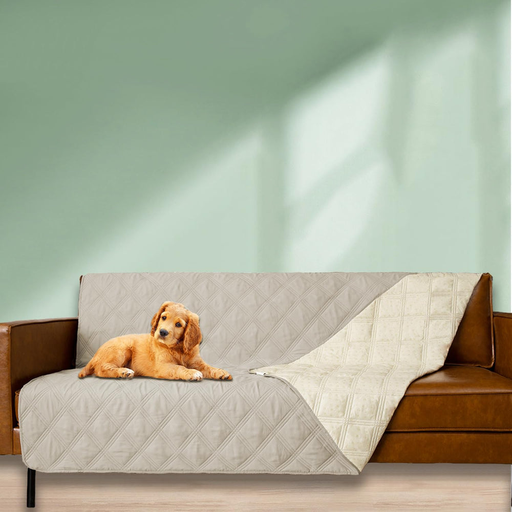 Ameritex microfiber blanket protector for sofa during playtime and snuggles