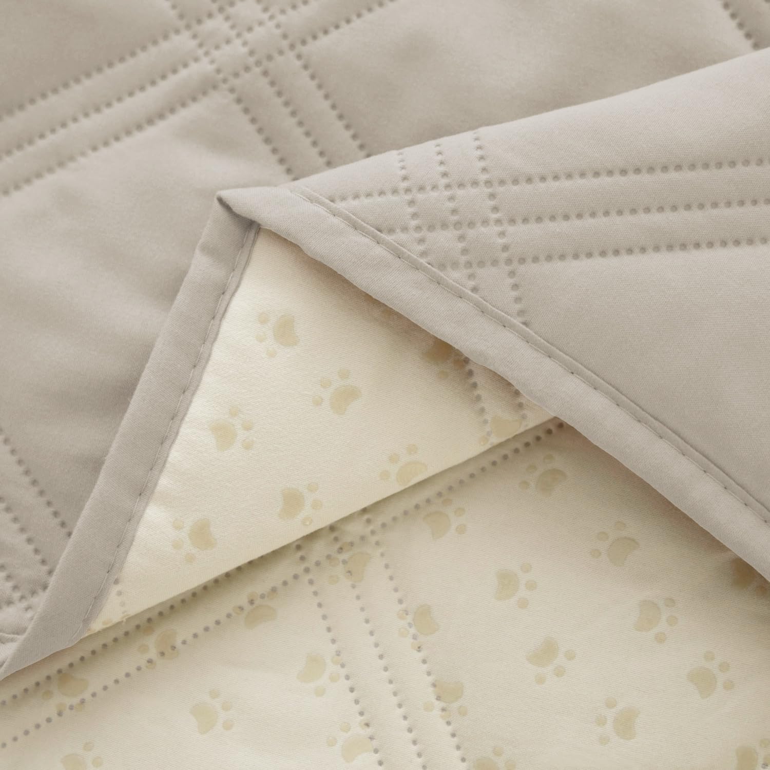 Ameritex multi-layer quilted cover close-up highlights plush feel and interior protection