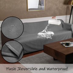 Ameritex pet bed blanket coral fleece warmth and coziness