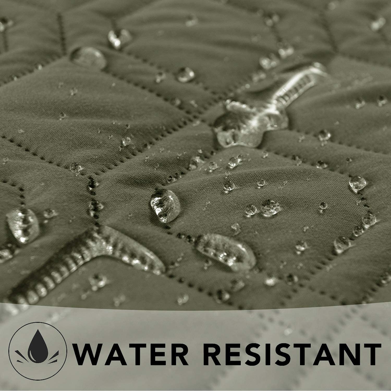 Ameritex reversible two-color design provides two looks to match decor.