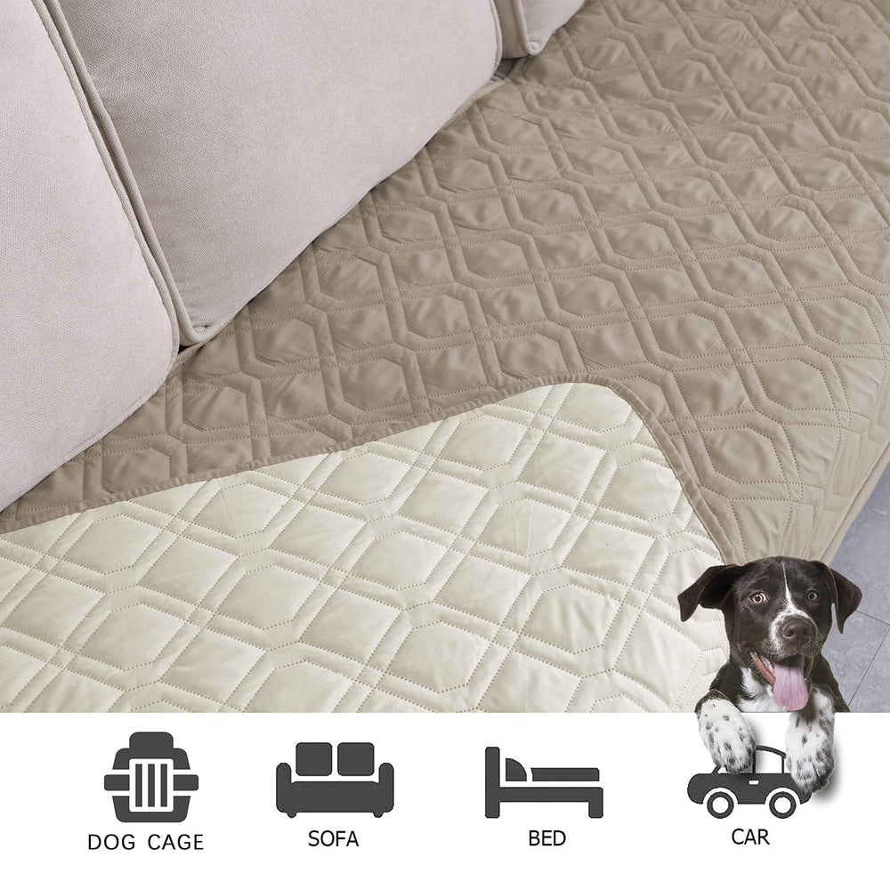 Ameritex soft blanket protects beds while adding pet comfort.