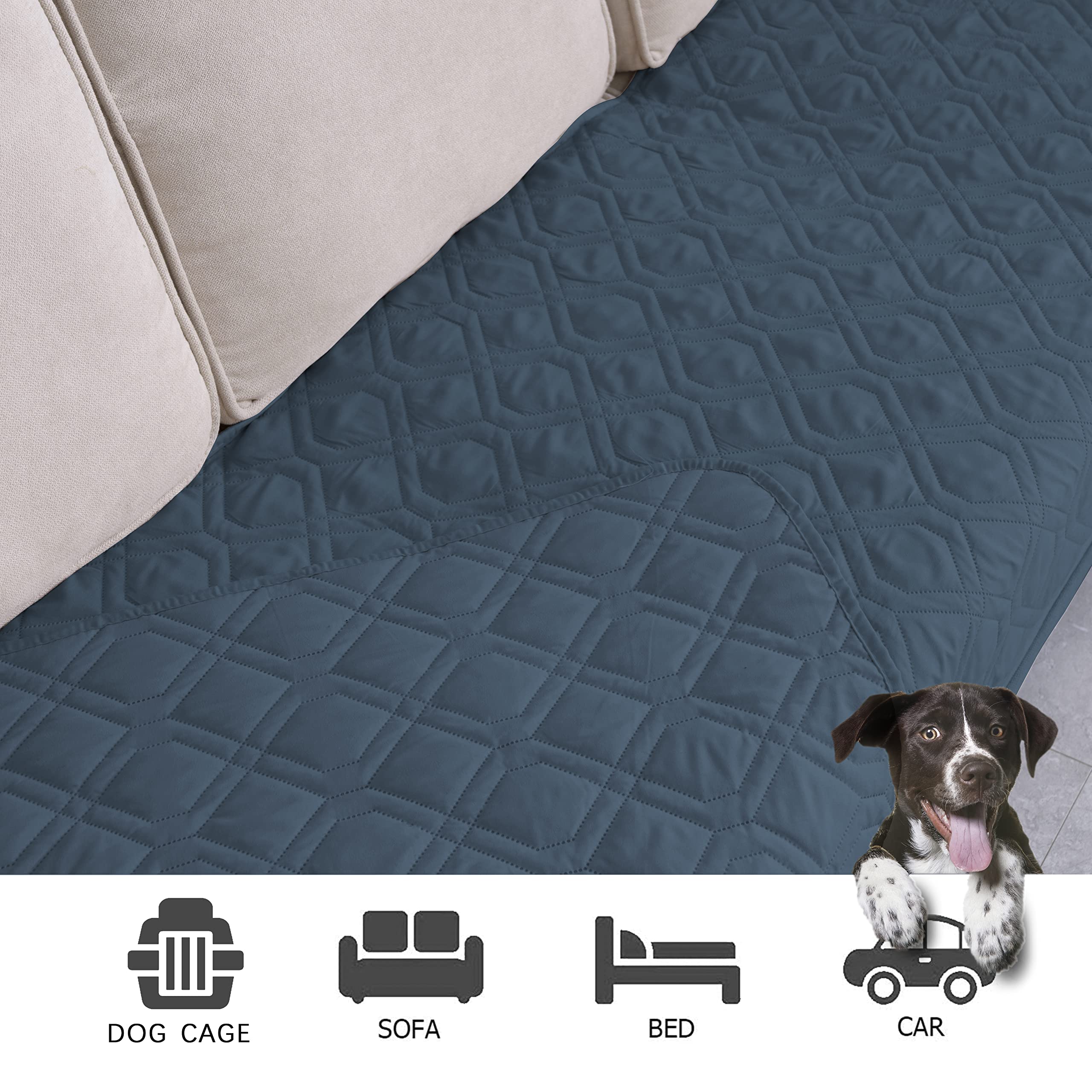 Ameritex soft fleece reverse side blanket provides cozy reversible comfort