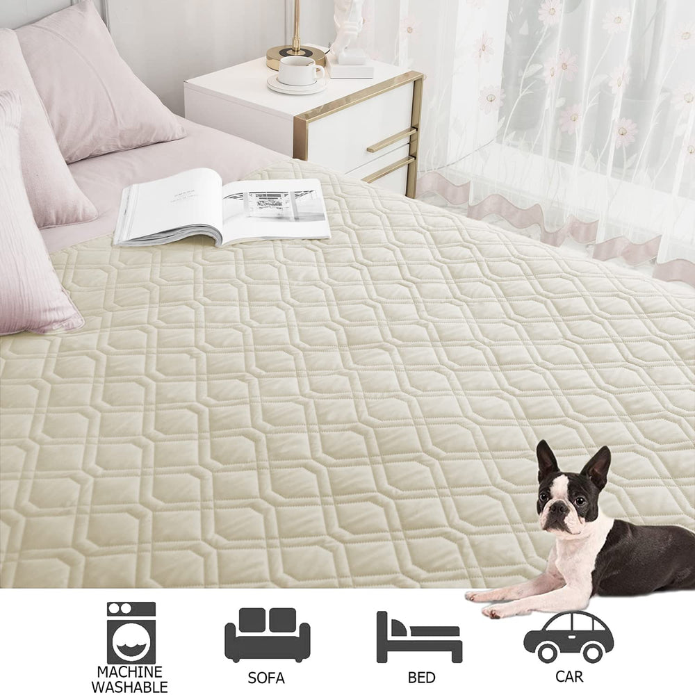Ameritex washable reversible pet blanket simplifies cleaning after playtime.